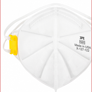 3PE NIOSH N95 Particulate Respirator (US Manufactured NIOSH Certified N95 Mask) - Case of 600